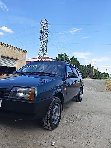 VAZ (LADA): LADA Samara hatchback - Kuzov: 5 qapılı hatchback, tünd mavi rəng - — 6