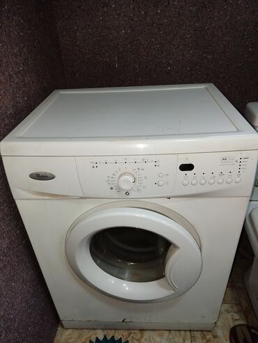 самсунг а 04 с: Кир жуучу машина Whirlpool, Колдонулган, Автомат, 5 кг чейин, Толук өлчөм