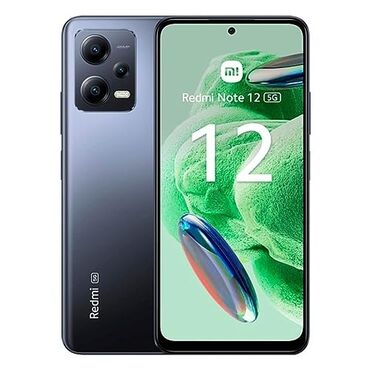 телефоны в рассрочку без банка: Redmi, Redmi Note 12, Колдонулган, 128 ГБ, түсү - Боз, 2 SIM