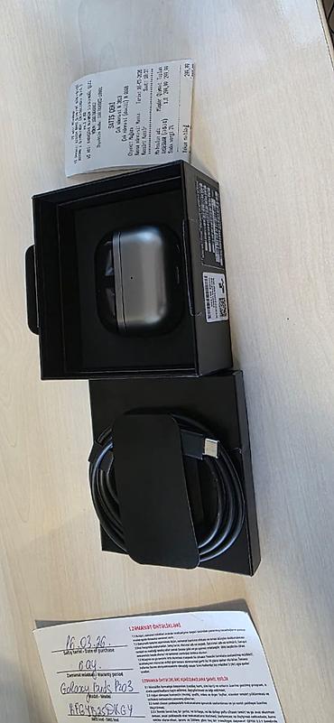 pro 3: Yeni Simsiz (Bluetooth) Qulaqcıqlar, Samsung, rəng - Boz — 2
