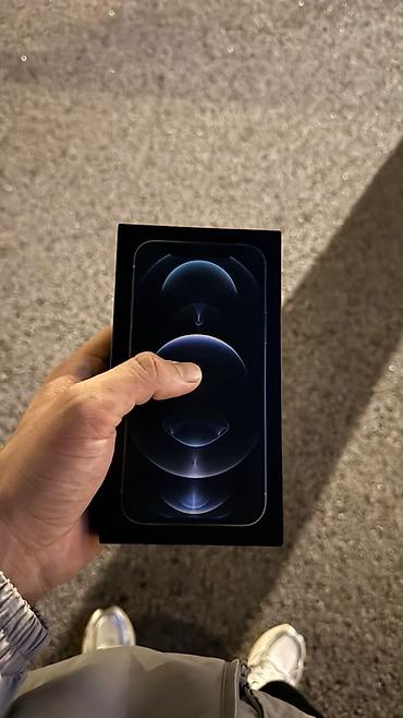 IPhone 12 Pro, Б/у, 256 ГБ, Pacific Blue, Коробка, 81 %