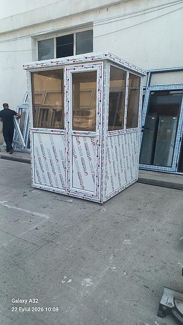 Будки, киоски: Ofis üçün kabin və mühafizə butkaları – fərdi ölçü və komplektasiya at lalafo.az — 3 Будки, киоски: Ofis üçün kabin və mühafizə butkaları – fərdi ölçü və komplektasiya — 3