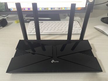 охлаждение ноутбука: Профессиональный WiFi роутер Tp-link AX1800. Поддержка wifi6, usb