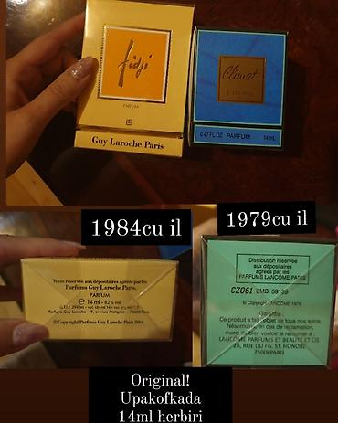 Gözəllik və sağlamlıq: Original fransa istehsali evden satilir.original baglamada — 2