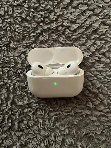 iphone air ikinci el: Airpods Pro2 2ci seriya Typ-c her bir funksiyası işləkdir kontakt'dan — 6