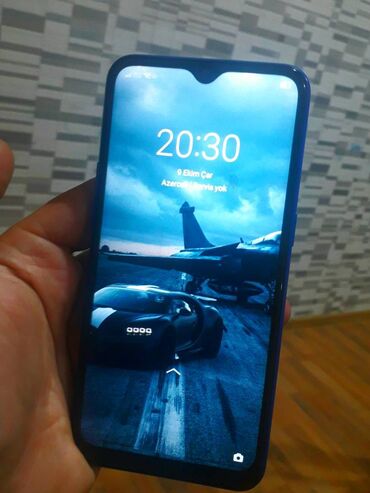 işdemiş telefonlar: Realme C2, 32 GB, rəng - Göy, Sensor