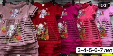детская одежда оптом очень дешево: Детские футболочки🥰 ткань: хлопок 100% производство: Узбекистан цена