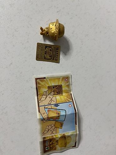 Коллекционная мини-фигурка из серии Treasure X (золотистая). В at lalafo.kg Коллекционная мини-фигурка из серии Treasure X (золотистая). В