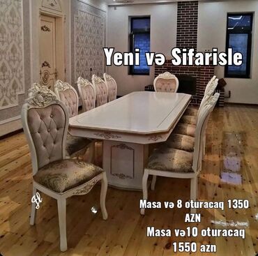 2ci əl stol stul: Yeni, Azərbaycan