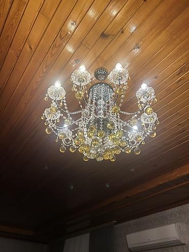 col isiqlari: Çılçıraq, 10 və daha çox lampa, Metal — 4