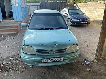 спарк сатуу: Nissan Micra: 2000 г., 1 л, Кол менен иштөөчү, Бензин, Хетчбек — 1