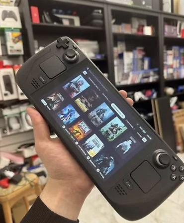switch 2 бишкек: Возможен торг Портативная игровая консоль Valve Steam Deck - Экран 7" — 2