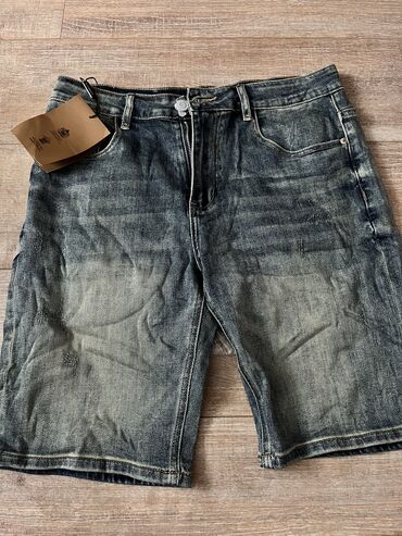 dsquared2 sorc: Šorc, L (EU 52), Burberry, bоја - Svetloplava, Pamuk