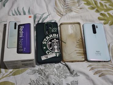 чехлы редми нот 9: Xiaomi, Redmi Note 8 Pro, Б/у, 64 ГБ, цвет - Белый, 2 SIM