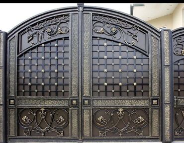 Həyət darvazaları: Metal EN MMC olaraq istədiyiniz forma və ölçüde demir işlerinin -da lalafo.az — 4 Həyət darvazaları: Metal EN MMC olaraq istədiyiniz forma və ölçüde demir işlerinin — 4