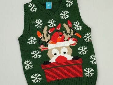 sweterki dla dzieci na szydełku: Sweterek, Little kids, 4-5 lat, 104-110 cm, stan - Bardzo dobry