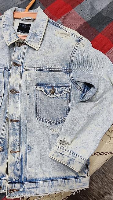 Kişi geyimləri: Kurtka, Cins, Yaz, Bershka, M — 5