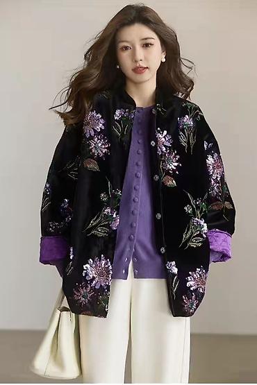 Пиджаки, жакеты: 52-54 размер!!! Утеплённый прошитый пиджак, полупальто, кардиган из — 6