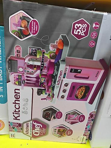 домо кун: Детская игровая кухня Chef The Kitchen — набор из 53 предметов — 1