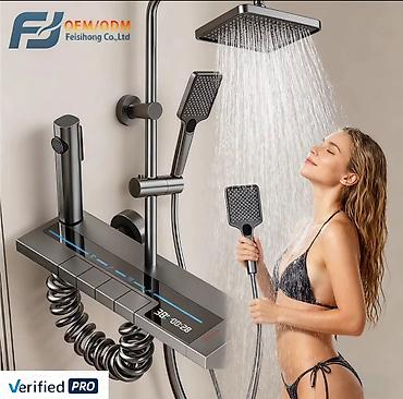 Душевые наборы: Матовое, Серебристый — 11