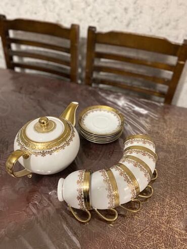 Mətbəx aksesuarları: Çay dəsti, 6 nəfərlik