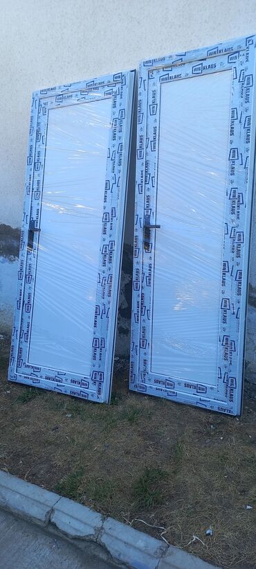 Plastik qapılar: Yeni Plastik qapı 80x200 sm Zamok və çərçivə ilə, Zəmanətli, Pulsuz quraşdırma, Pulsuz çatdırılma, Rayonlara çatdırılma — 3