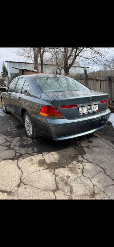 машина в лизинг бишкек: BMW 7 series: 2002 г., 4.4 л, Автомат, Бензин, Седан