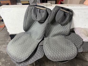 дом калесах: Чехлы Тканевые, цвет - Серый, Б/у, Платная доставка, Самовывоз