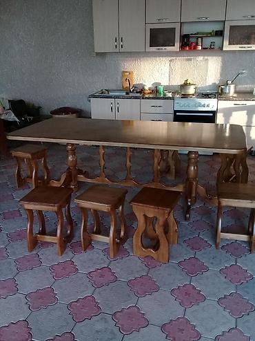 Кухонные столы и стулья: Кухонный стол и стул, Новый, Самовывоз, Бесплатная доставка at lalafo.kg — 9 Кухонные столы и стулья: Кухонный стол и стул, Новый, Самовывоз, Бесплатная доставка — 9