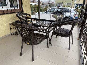 Комплекты садовой мебели: Комплект садовой мебели, Ротанг — 4