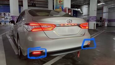 купить ткань для перетяжки салона авто: Led стоп сигналы и как повортники тоже можно подключить для Camry 70