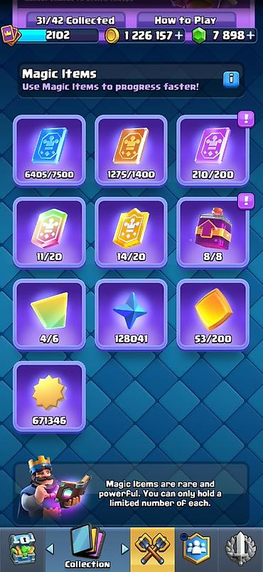 Другие игрушки: Clash Royale hesab. Hesabda 65+ max kart. 31 evo, 12 hero. 7800+ gem — 2