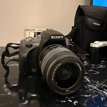 sony alpha 7: Sony Alpha DSLR-A380 fotoaparat dəsti ✔️200 AZN (Xətai). Sony Alpha — 2
