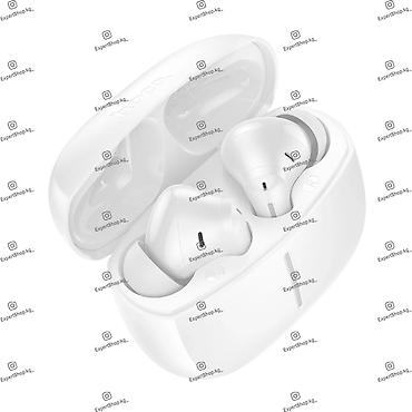 jbl tune j07: Наушники беспроводные Hoco EQ34 Plus c шумоподавлением ANC+ENC - белый — 5