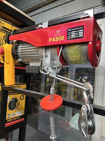 Другие инструменты: Электрическая тельфер-лебедка 800кг Напряжения 220вольт Мощность — 7