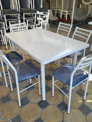 Кухонные столы и стулья: Кухонный стол и стул, Новый, Платная доставка, цвет - Белый — 22