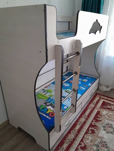 кухонный гарнитур фото и цены бишкек: Балдар үчүн эки ярустуу, ЛДСП, түсү - Ак