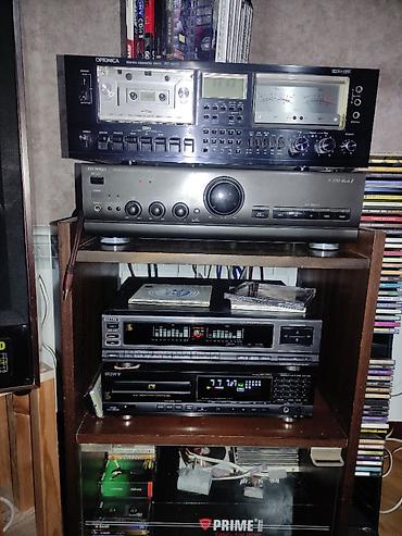 Səs gücləndiriciləri: - Onkyo AV RECEİVER TX-SR304E - Pioneer CT-400 stereo kaset deki - — 1