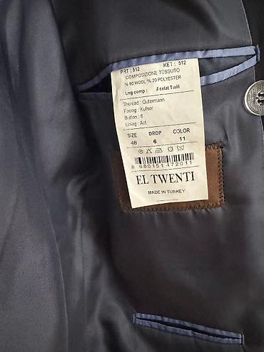 Kişi geyimləri: Kostyum iki defe geyinilib teze kimidi ela veziyyetde, jeans pencek — 5