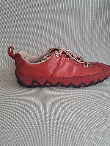 roxy papuce: ECCO kožne patike – crvene - Brend: ECCO - Model: niskoprofilne — 1