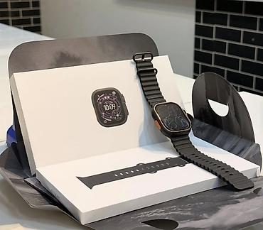 am: ⌚ Apple Watch Ultra 2 Black Titanium — ✅ Tam ideal vəziyyətdədir 🔋 — 2