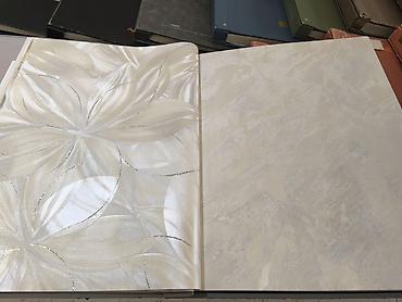 Divar kağızı kataloqu – parlaq teksturalı dizaynlar - Material: vinil