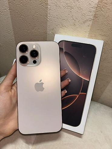 apl: IPhone 16 Pro Max, 512 GB, Desert Titanium, Simsiz şarj, Face ID, Sənədlərlə — 2