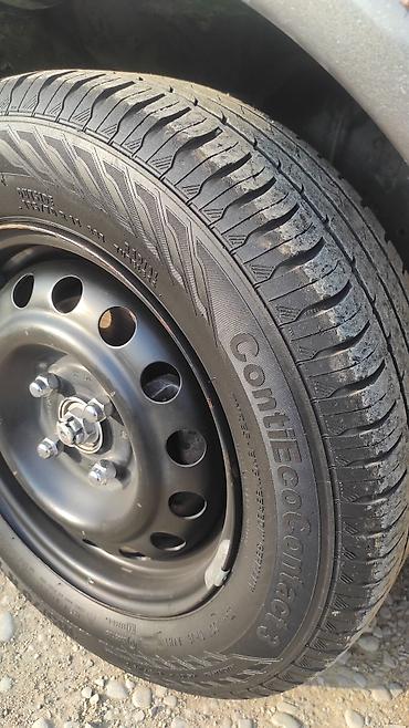 14 luk disklər: Continental ContiEcoContact 3 təkər - Ölçü: 185/70 R14 88T - Növ — 1