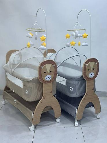 Nənnilər: 🍼🦁 Yelləncək-Beşik Cool Baby 1511D ✨ 0+ ay körpələr üçün 🎨 Rənglər — 1