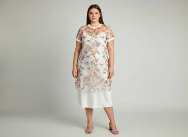 sukienki brokatowe plus size: Shein, Сукня жіноча, розмір XL