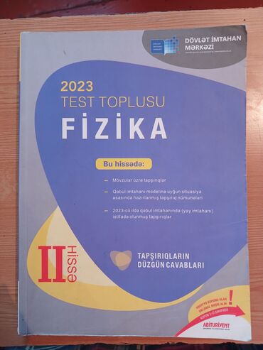 Fizika 2ci hisse 2023 yenidir az istifade olunub