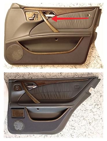 w210 salonu: Mercedes Benz W 210 salon aksesuarları . Qiyməti üzərində qeyd olunub — 4