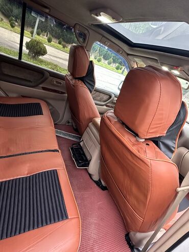 Toyota: Toyota Land Cruiser 2002 – baxımlı, əziyyət görməyib. Ağ rəngdədir — 5