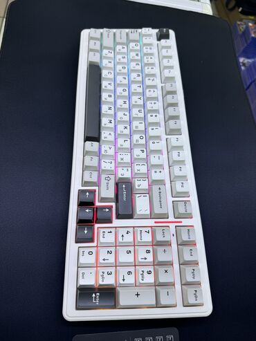 Клавиатуры: Клавиатура, Механическая, Bluetooth, Проводное подключение, Размер: 100% at lalafo.kg — 3 Клавиатуры: Клавиатура, Механическая, Bluetooth, Проводное подключение, Размер: 100% — 3